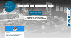 Desktop Screenshot of citephilo.org